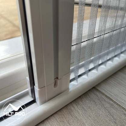 Premium Double Pleated Fly Screen for French, Double & Sliding Doors