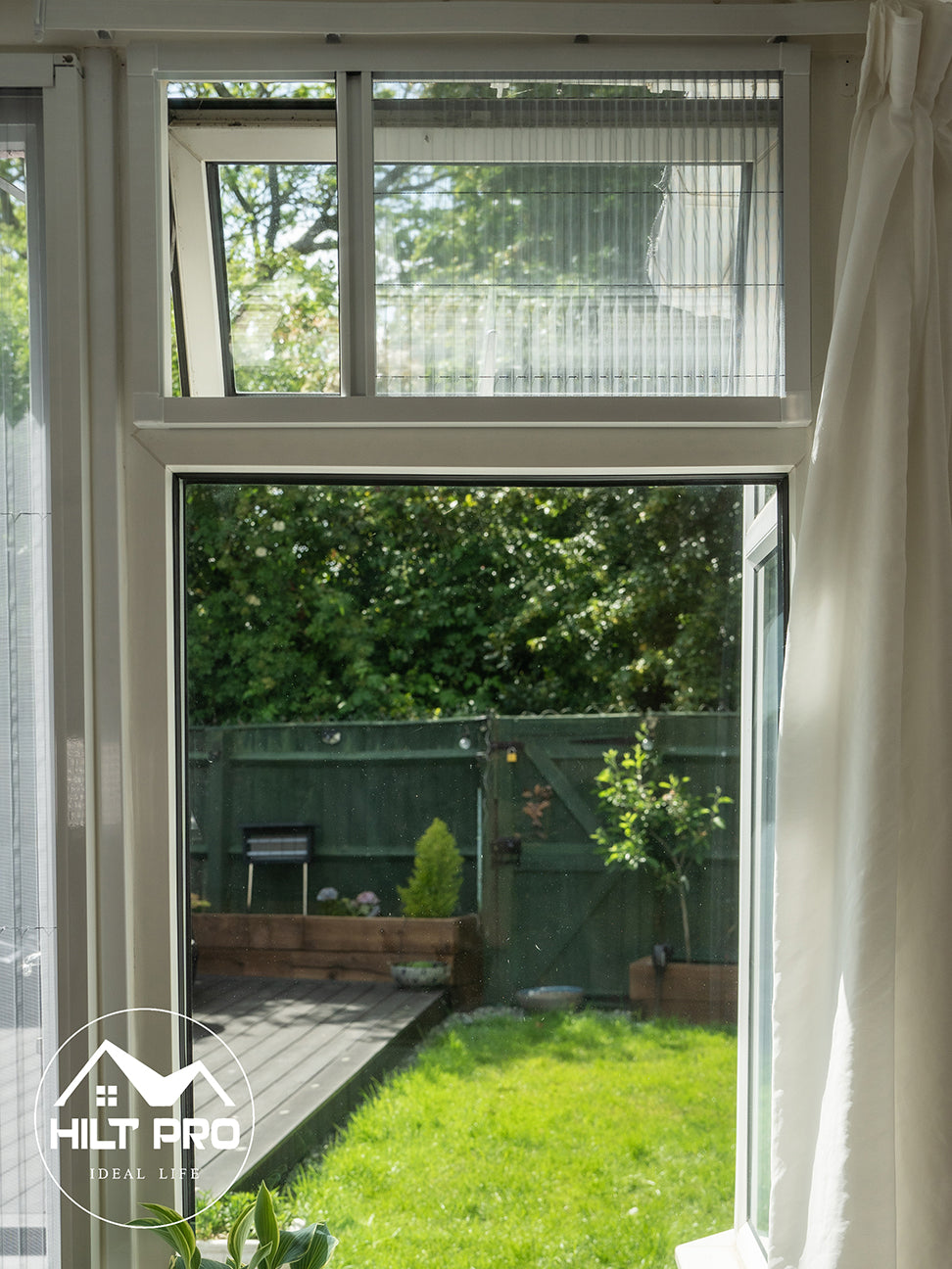 Compact Fly Screen for Transom & Small Windows