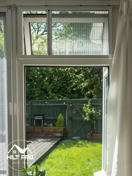 Compact Fly Screen for Transom & Small Windows